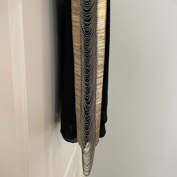 ALL SAINTS Hand-Embellished Top, Size 2 - Picture 2 of 7